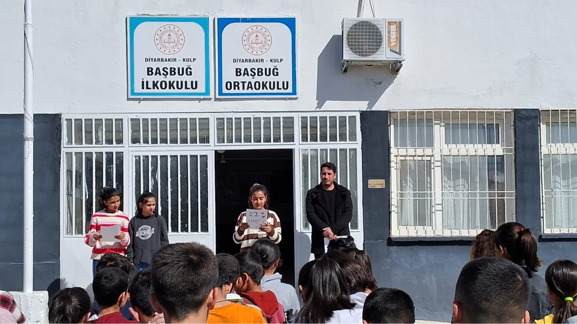 Okulumuz 12 Mart İstiklal Marşının Kabulü Yıl Dönümü Töreninden